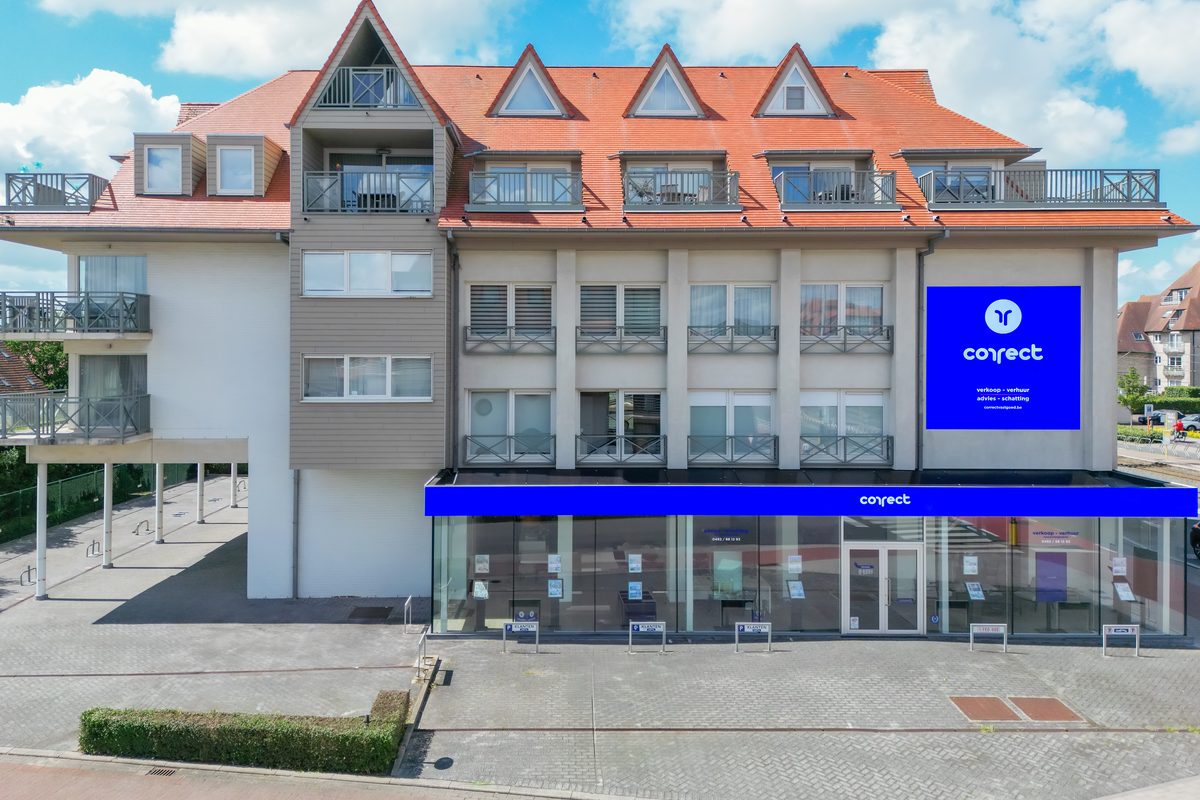 Kantoor van Correct Vastgoed in Nieuwpoort, Albert I-laan 77