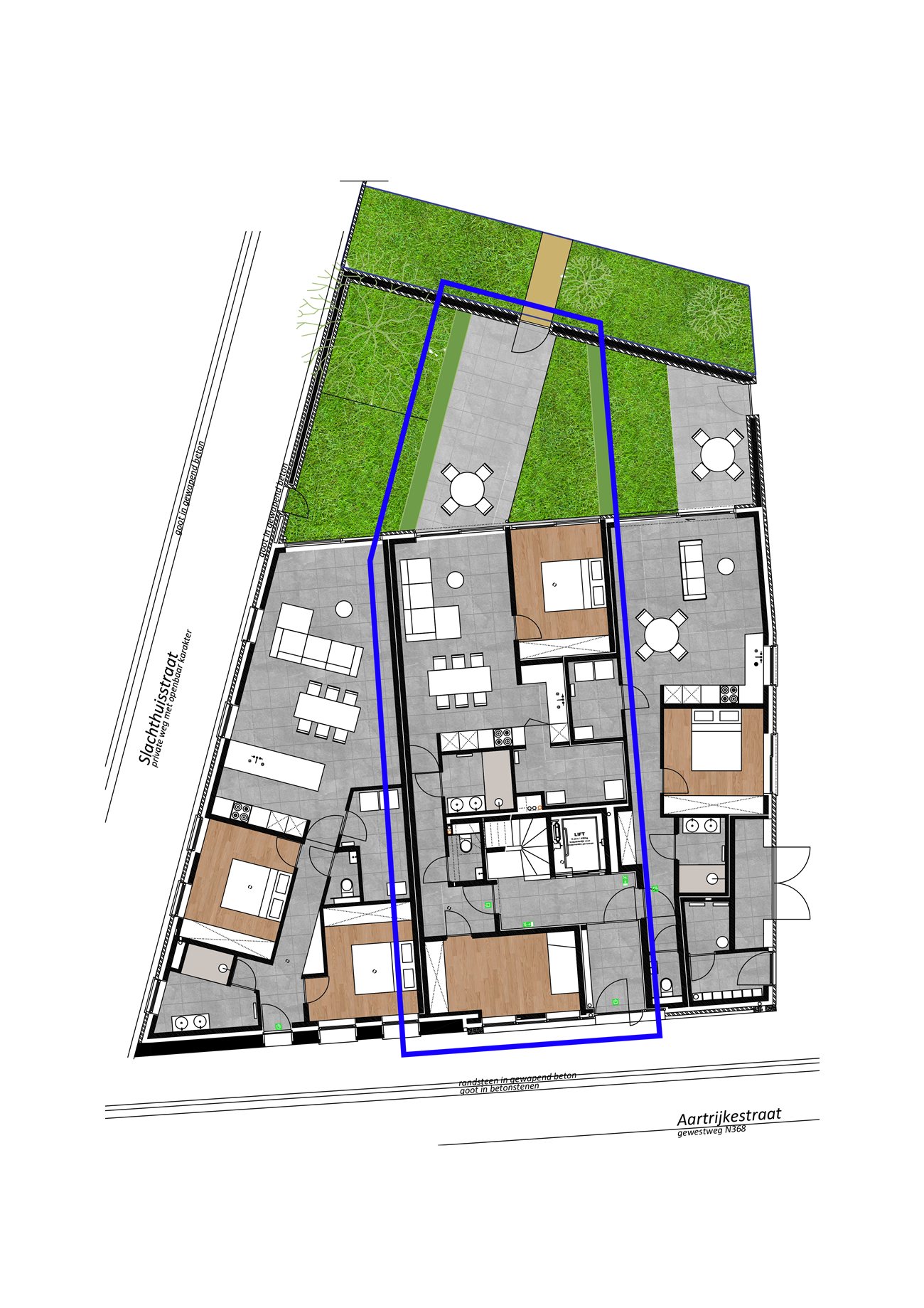 Appartement 00.01, Residentie De Lelie