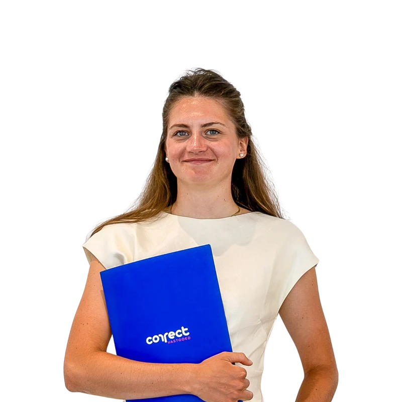 Estee Fierens, advies en verkoop bij Correct Vastgoed